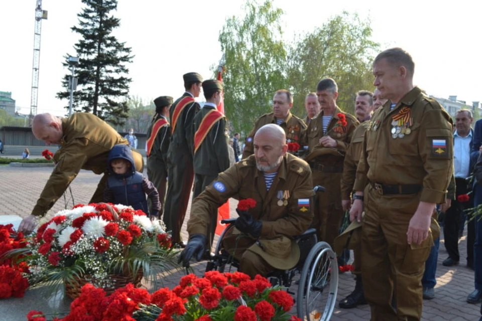 Фото с дня победы в барнауле