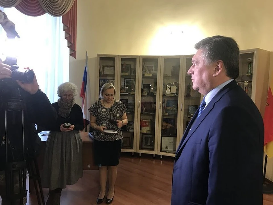 Алексей Огоньков отчитался о работе
