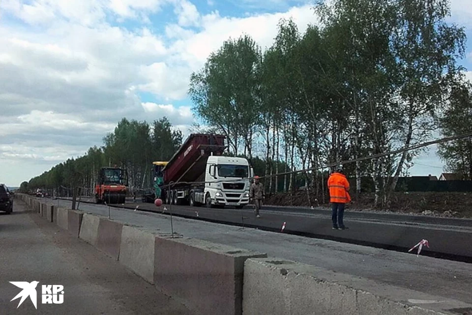 Реконструкция Бежецкого шоссе в Твери началась в минувшем феврале.