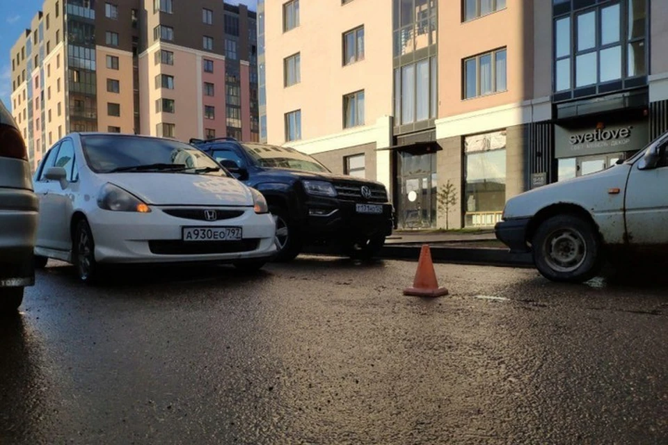 В Красноярске после наезда иномарки на 6-летнего ребенка заведено уголовное дело. Фото: пресс-служба полиции
