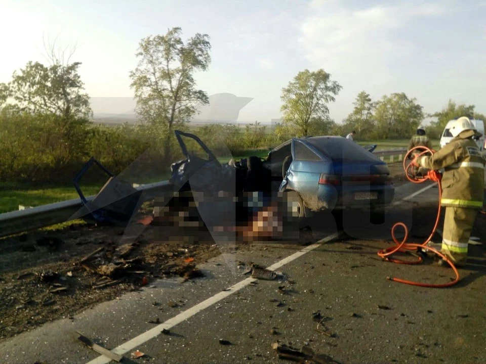 Автокатастрофа в Сергиевском районе унесла жизни четырех молодых парней