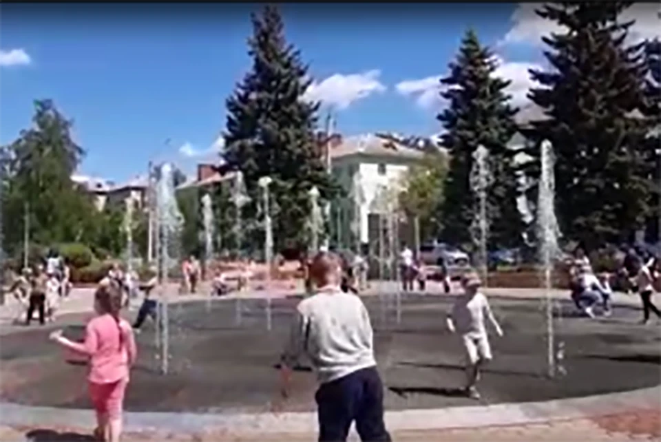 Музыкальный фонтан «Торнадо» запустили в Дзержинске. ФОТО: Администрация Дзержинска