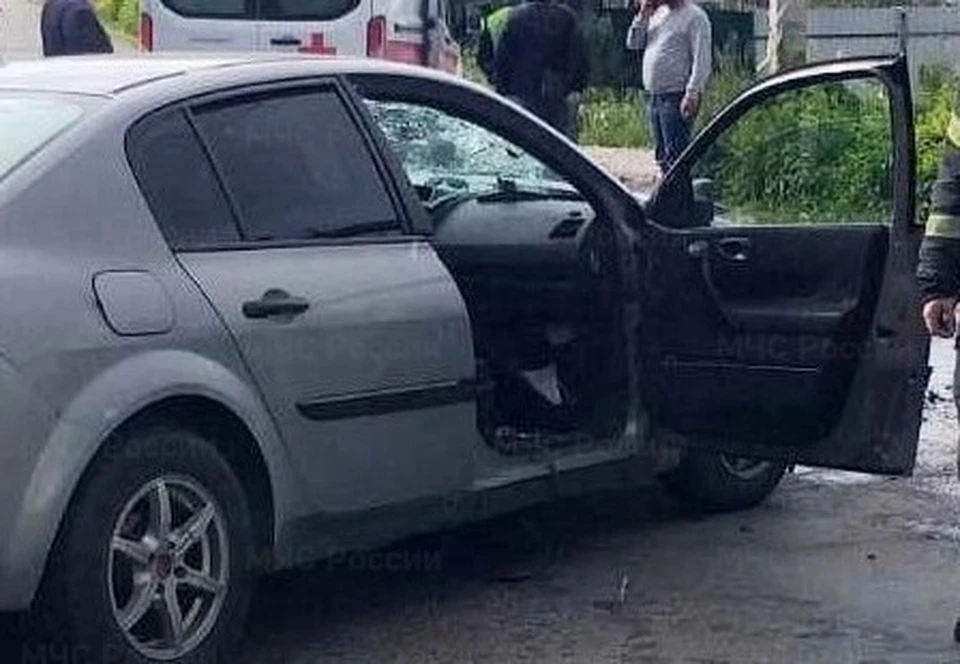 Авария случилась возле дома №19 на Одоевском шоссе