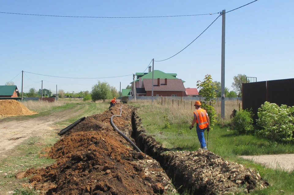 Проводится газификация подворий. Фото: СВГК
