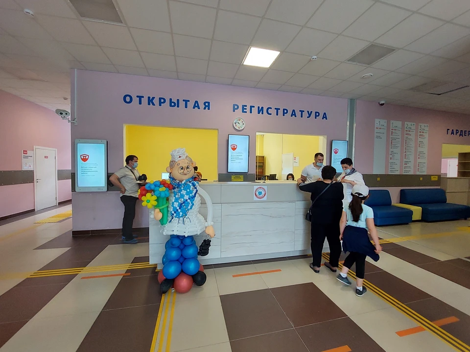 Теперь дети железнодорожного района могут получить медицинскую помощь в одном здании. Фото: ПОПОВА Екатерина.