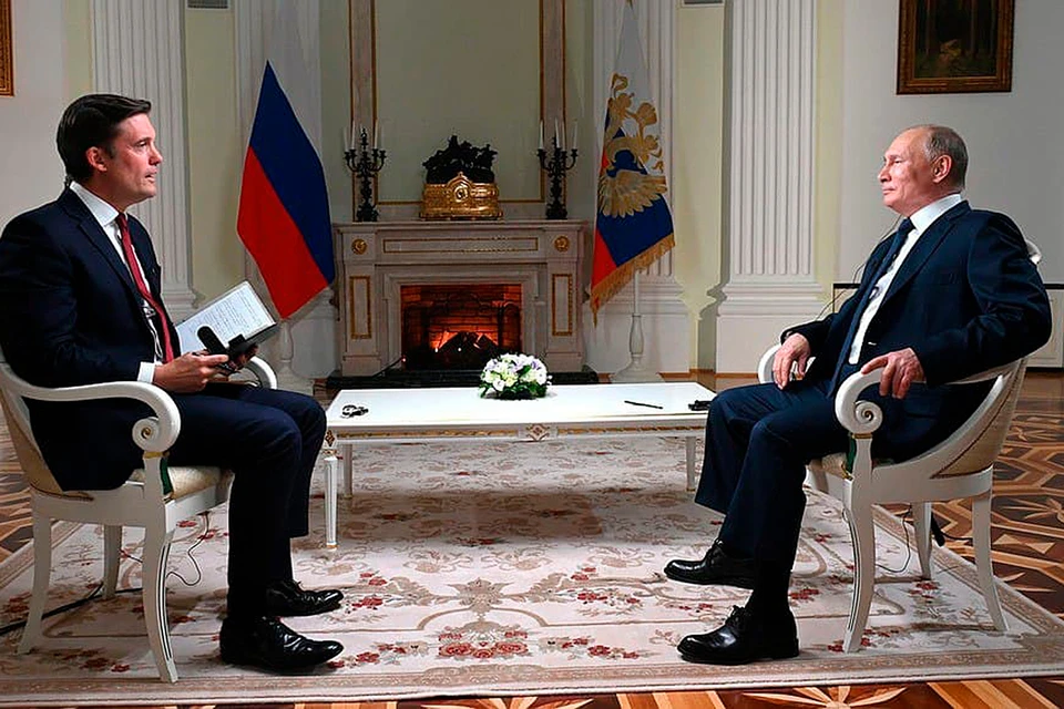 Владимир Путин дал интервью NBC 14 июня 2021 года.