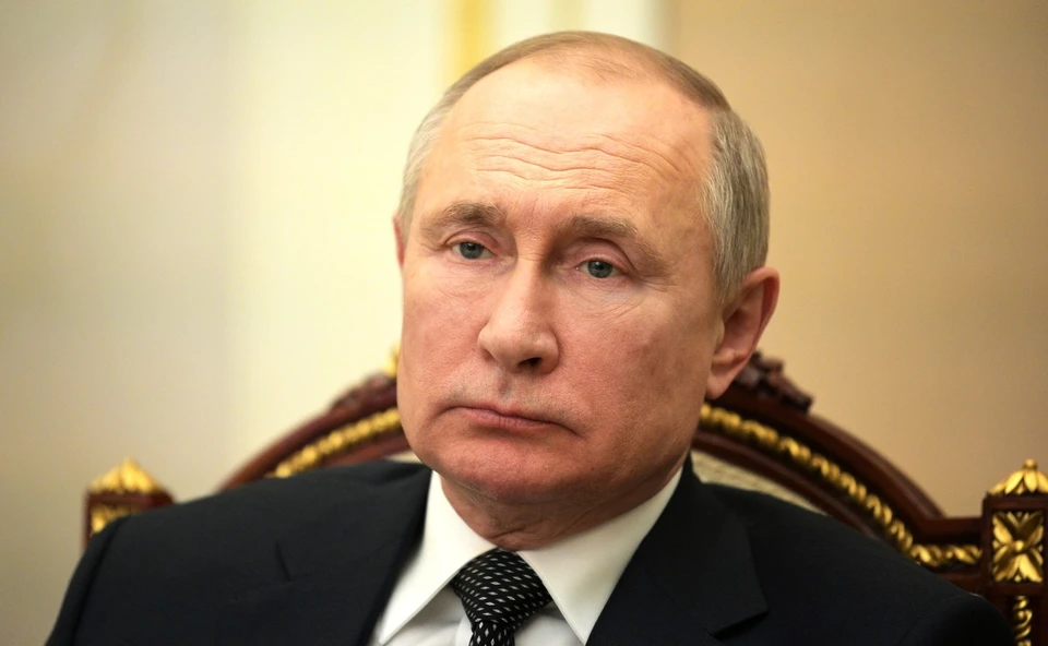 По мнению лидера России, агрессивная политика Запада привела к украинской трагедии в 2014 году. Фото: Владимир Путин / Вконтакте.