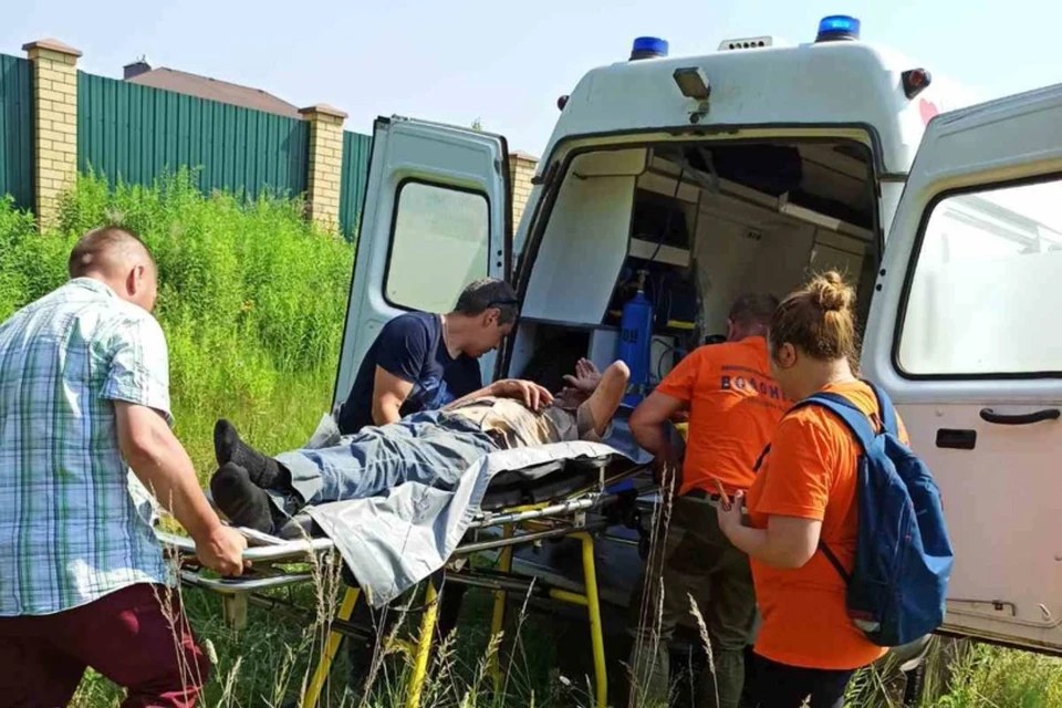 Сейчас мужчина находится в больнице. Фото: ПСО ВОЛОНТЕР НН.