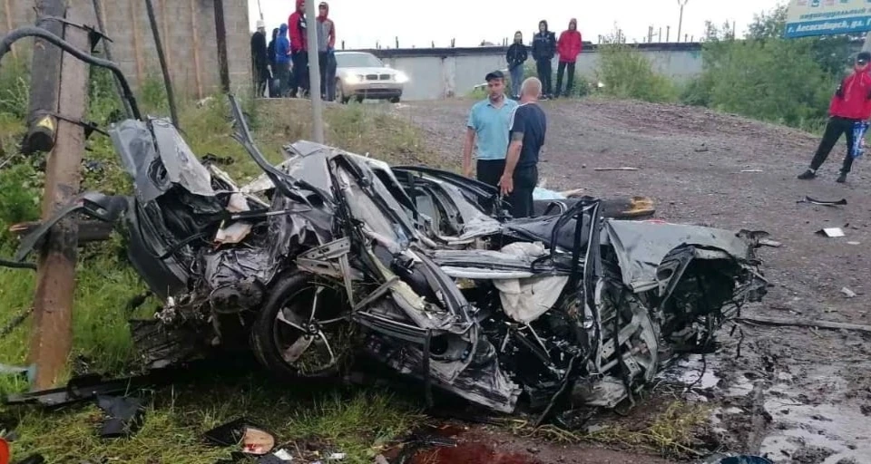 Трое погибли в ДТП на трассе «Красноярск — Енисейск» Фото: ГИБДД Красноярского края