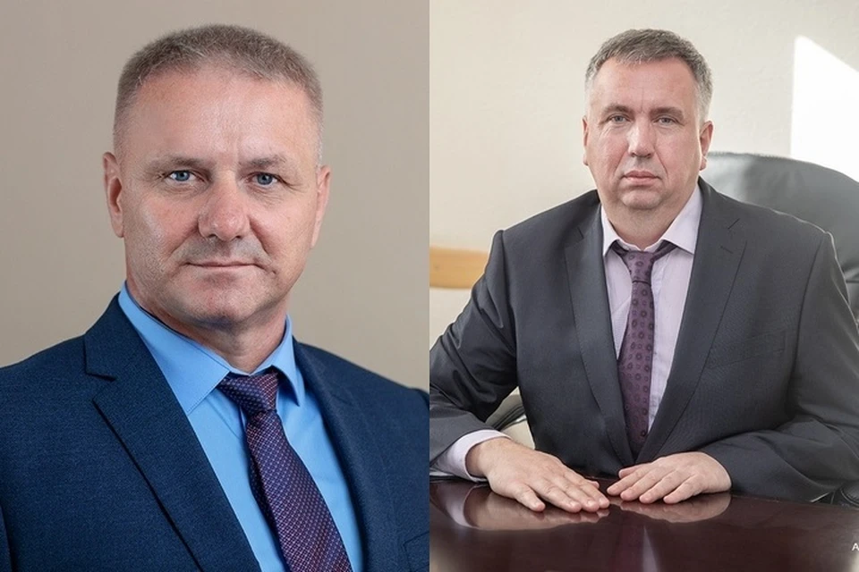 Дмитрий Свитайло (слева) и Константин Стоценко (справа) стали новыми вице-мэрами Владивостока
