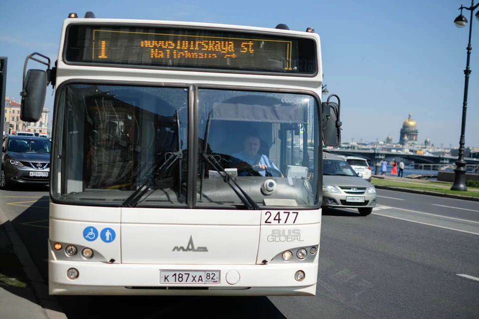Новые автобусные маршруты введут на Васильевском острове
