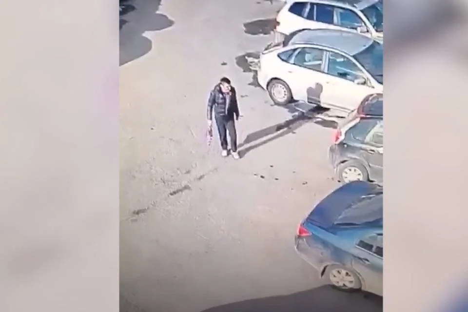 Полиция ищет мужчины, подозреваемых в причастности к краже. Фото: скриншот видео