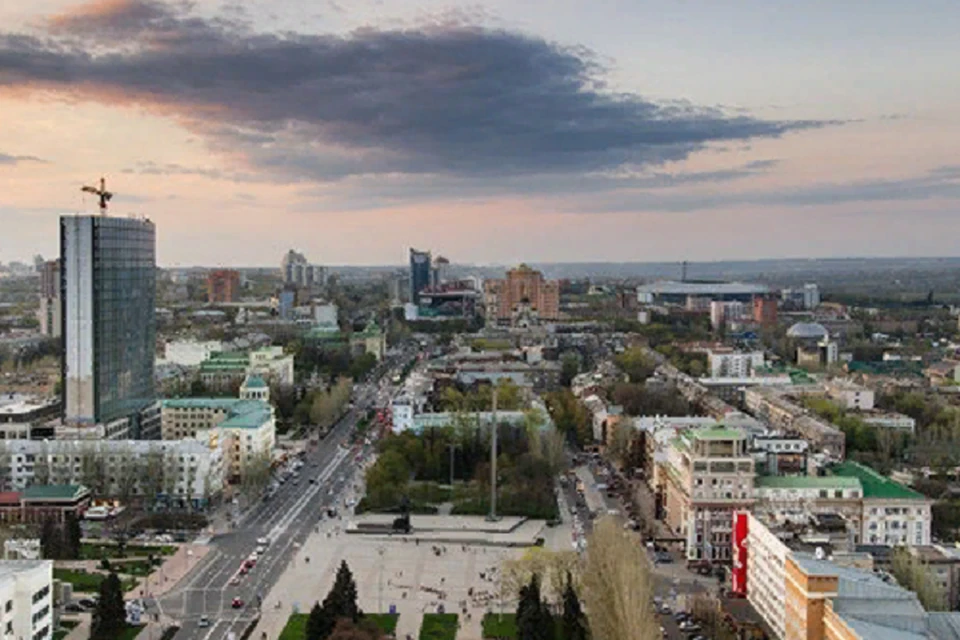 В понедельник небо в столице Донецкой Народной Республики будет ясным недолго. Фото: сайт администрации города Донецка