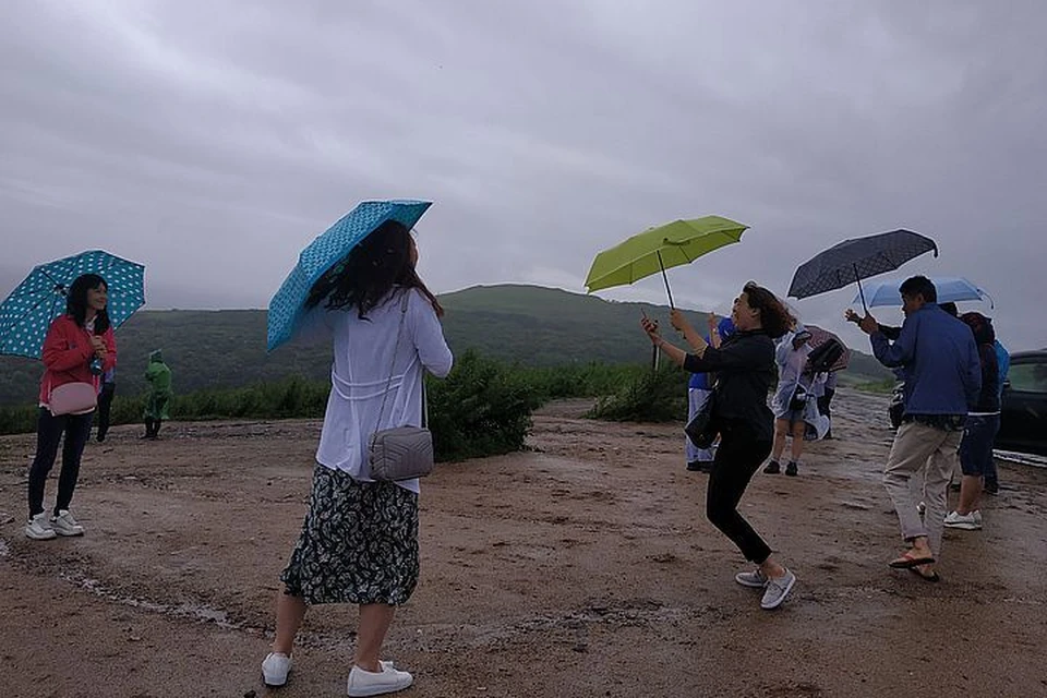 В отдельных районах краю передают дожди с грозами.