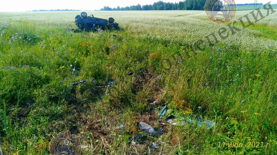 В Тульской области перевернулся «ВАЗ 2112»: погибла 16-летняя девушка