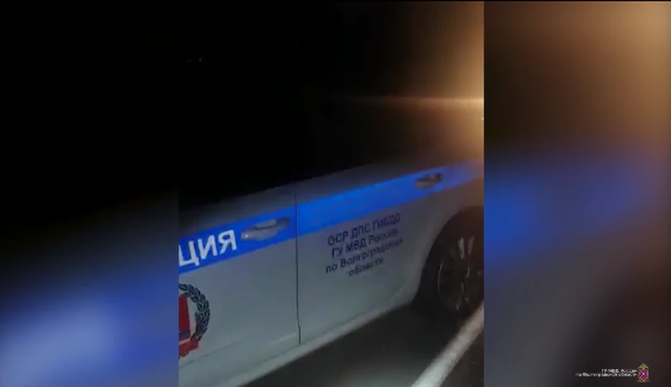 Кадр с видео ГУ МВД России по Волгоградской области