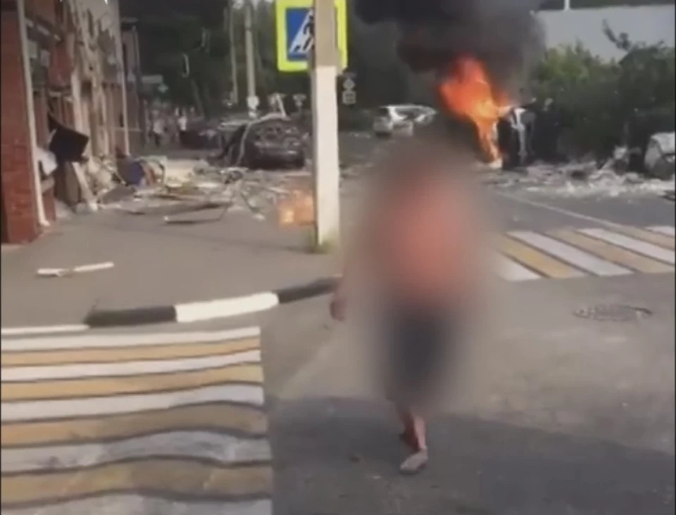 Пострадавший во взрыве