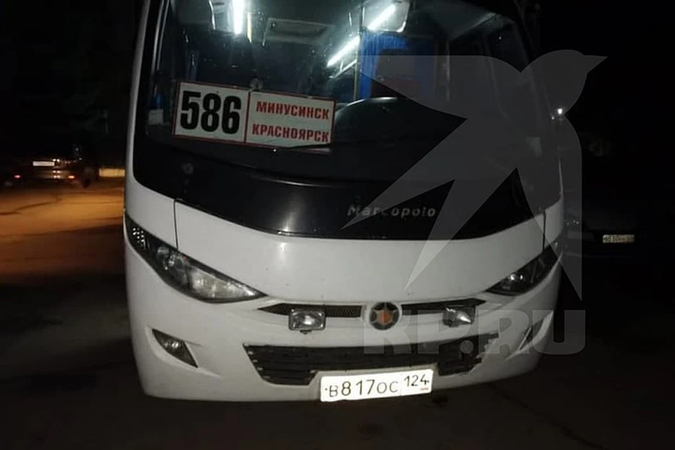 Автобус №586, Минусинск-Красноярск