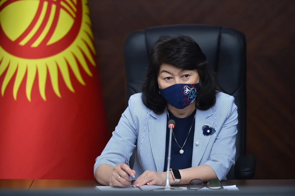 Замглавы кабмина Жылдыз Бакашова провела совещание по ситуации с этническими кыргызами Малого Афганского Памира.