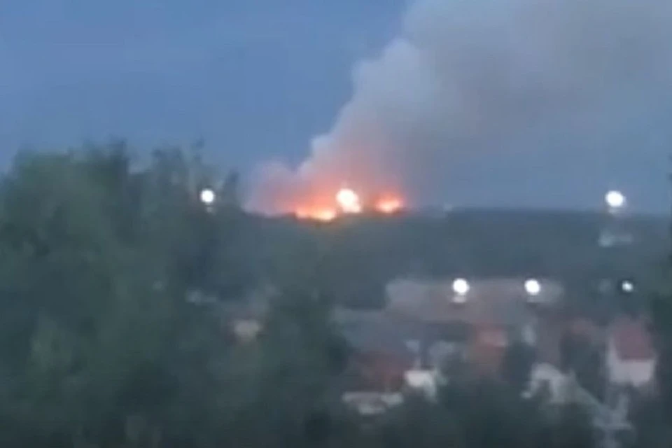 В Новосибирске полностью потушили пожар на Хилокской свалке. Фото: соцсети.