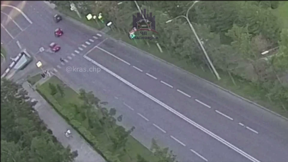 Фото: скриншот из видео ЧП Красноярск