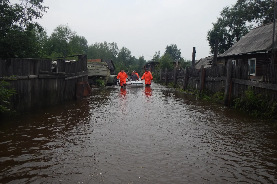 В верховьях Амура вновь зарождается паводок, который стремительно идет в Хабаровский край