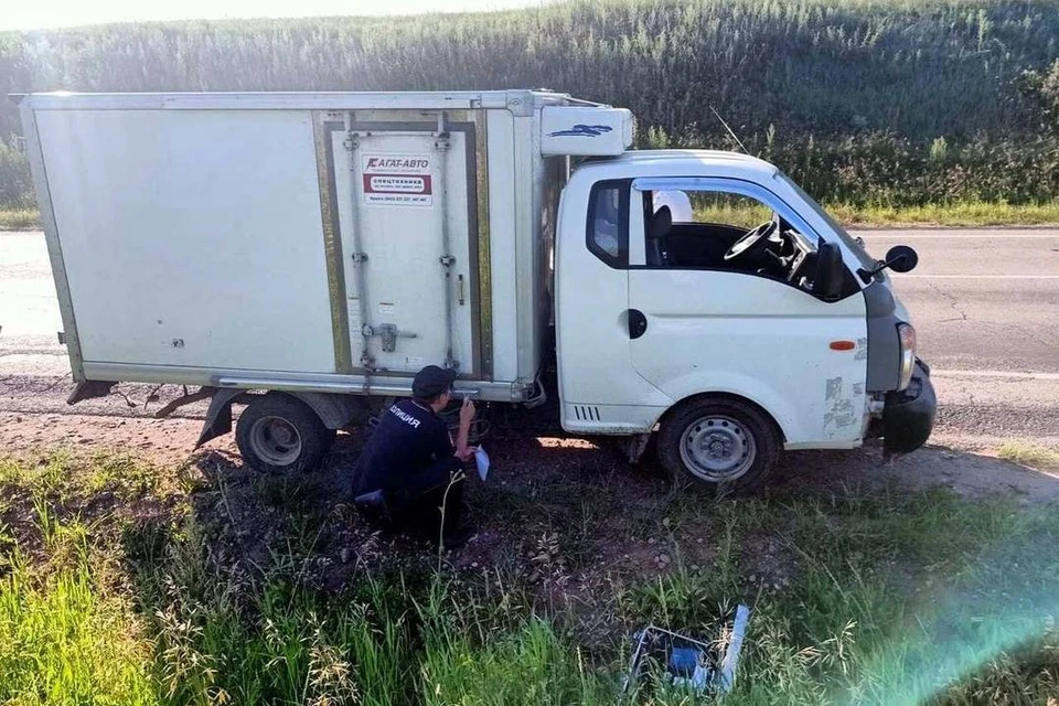 Мальчик попал под грузовик. Авария Маслянино хондаи