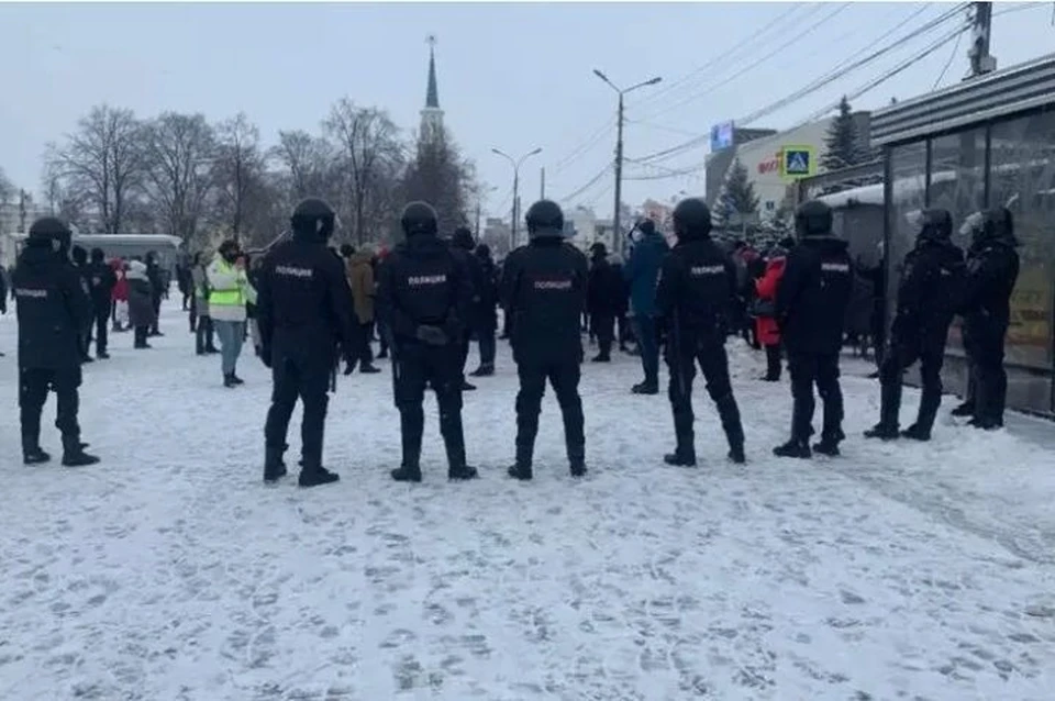 В Ярославле с организатора несанкционированного митинга взыскали деньги за работу полицейских в выходной день
