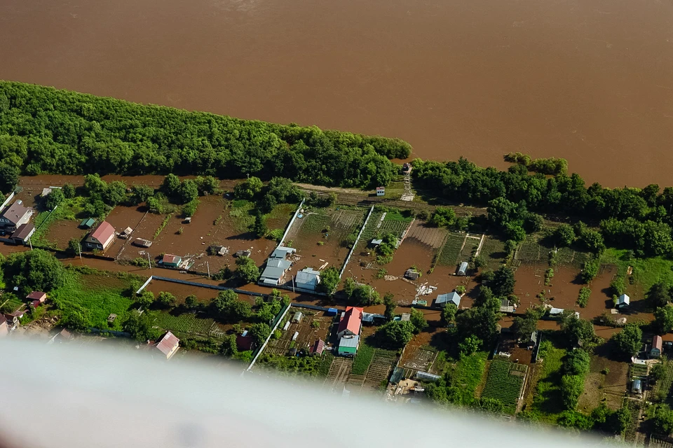 Вода пришла в Бурею и Новобурейский Фото: Правительство Амурской области