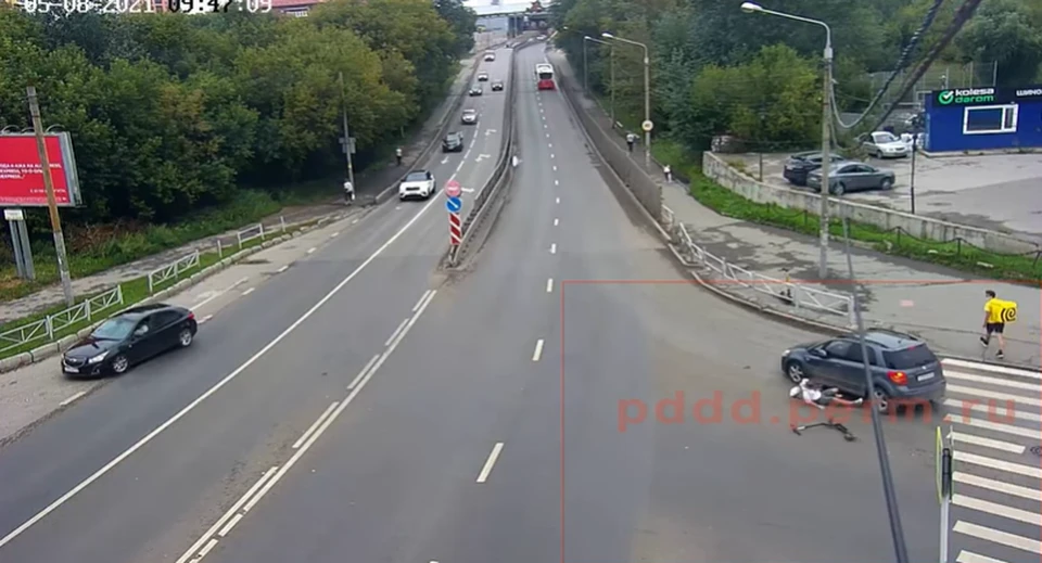 Фото: кадр видео ПДДД.