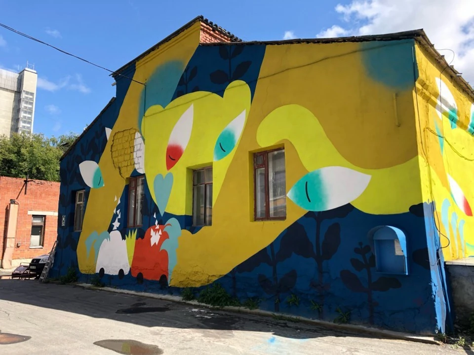 Главным маршрутом будет фиолетовая линия Street art line/Фото: пресс-служба Администрации Екатеринбурга