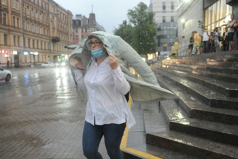 В пятницу опять обещают дожди. Но не сильные.