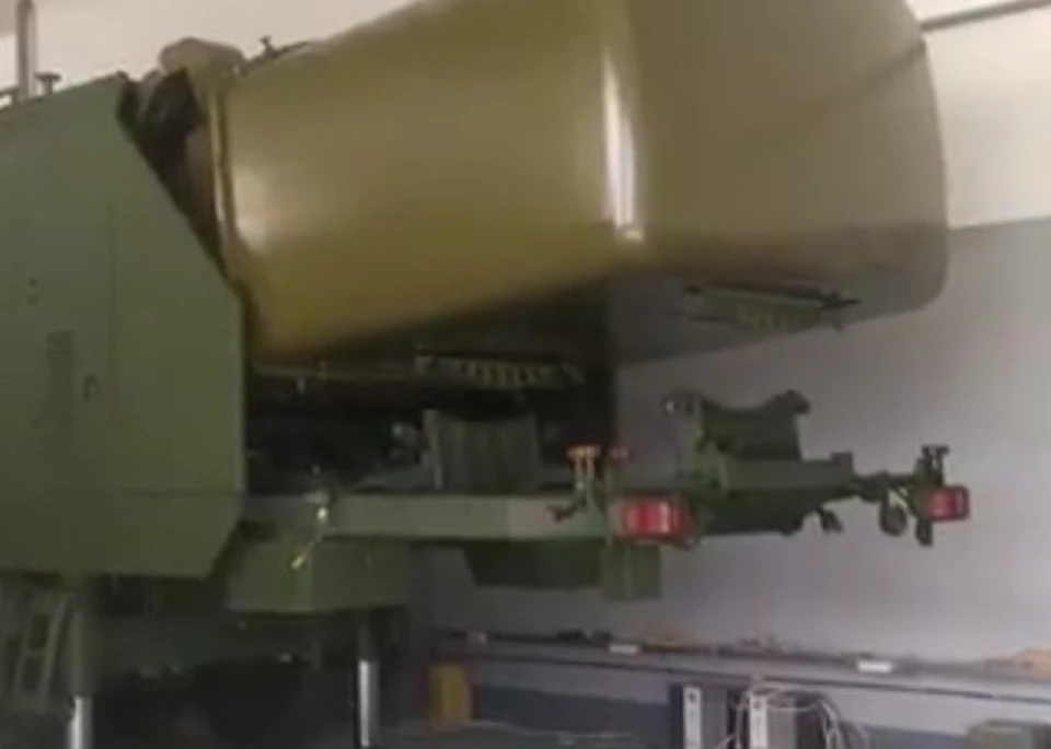 На Украине показали видео с частью комплекса, «угрожающего Крымскому мосту». Фото: кадр из видео