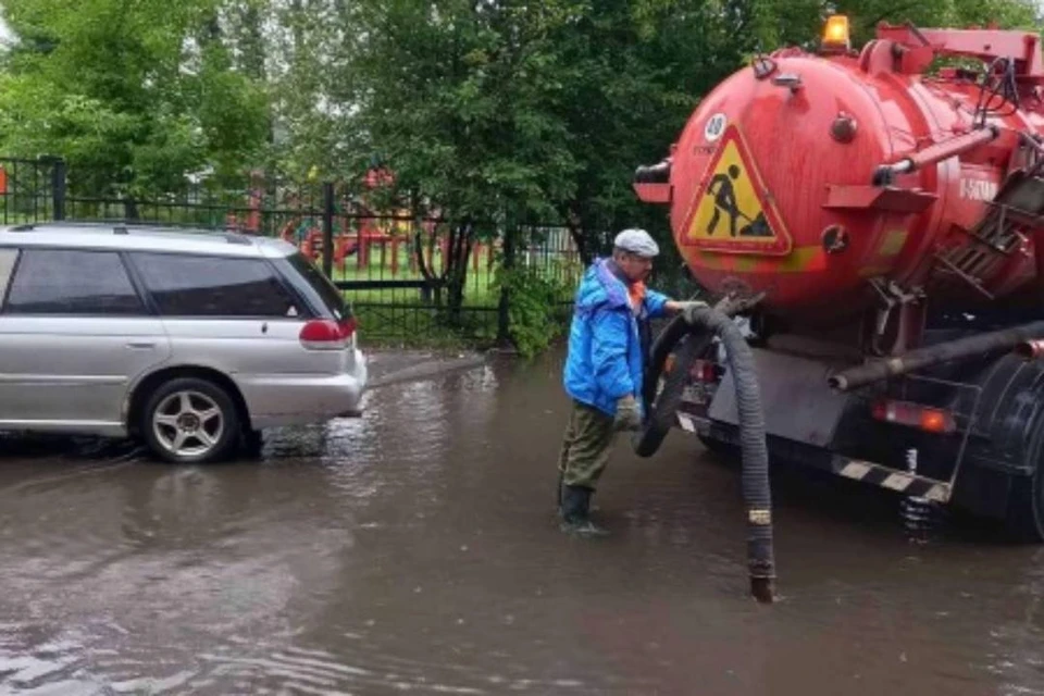 Почти 80% месячной нормы осадков выпало в Иркутске за сутки. Фото: администрация Иркутска