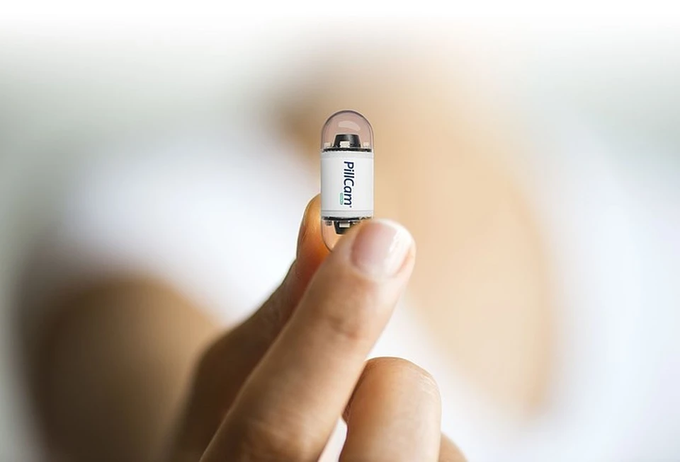 Видеокапсула PillCam COLON. Фото предоставлено пресс-службой Medtronic России