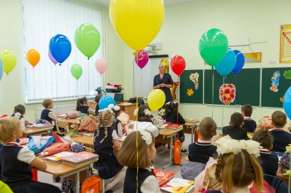 1 сентября новая школа только начнет работать, но детей уже набрали больше, чем рассчитывали.