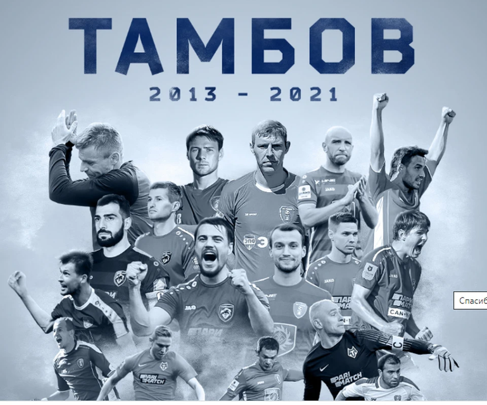 Фк тамбов 2024