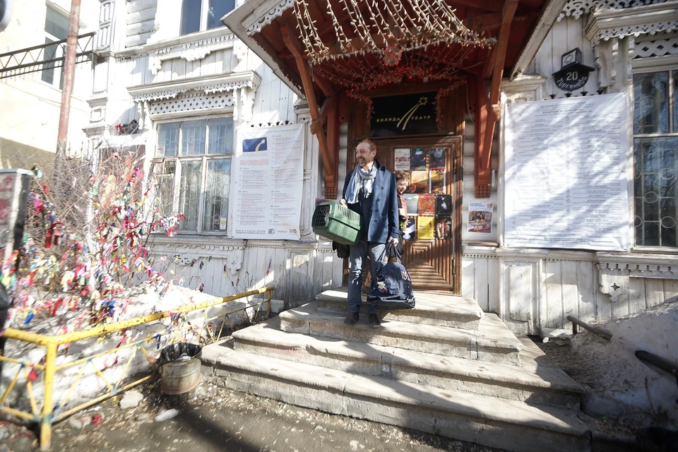 В здании, выставленном на торги, с 2006 по 2014 год располагался «Коляда-театр»
