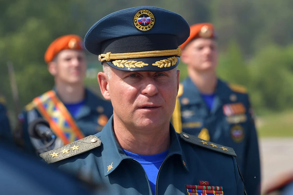 Министр по делам гражданской обороны, чрезвычайным ситуациям и ликвидации последствий стихийных бедствий Евгений Зиничев