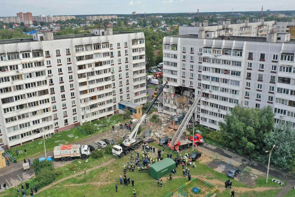 8 сентября в подмосковном Ногинске произошел взрыв газа в 9-этажном доме.