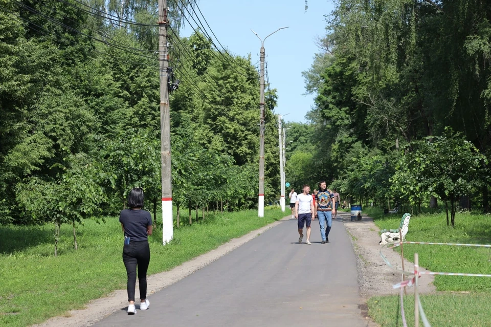 Маршрут пройдет по парку и улице Тускарной