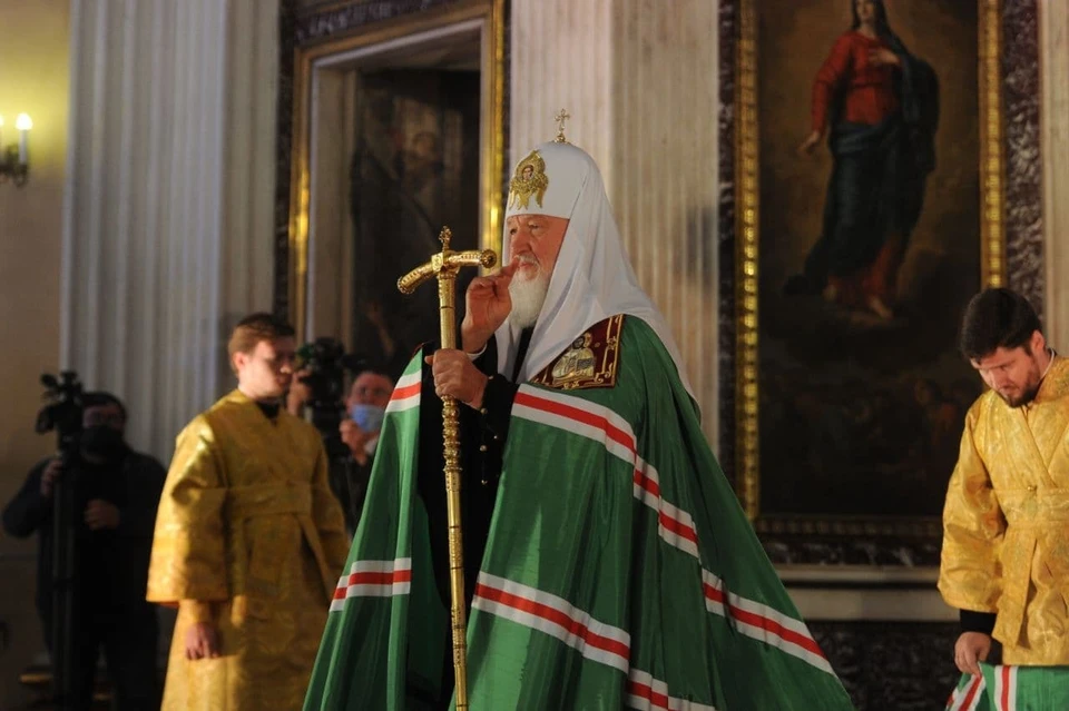 Торжества в честь 800-летия Александра Невского возглавил Патриарх Кирилл.