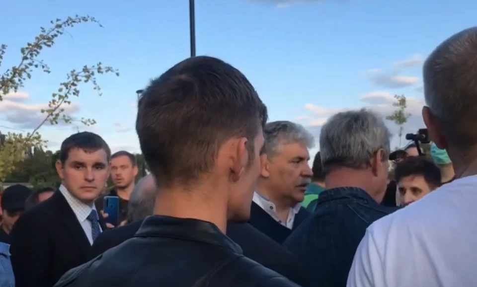 Павел Грудинин встретился с саратовцами
