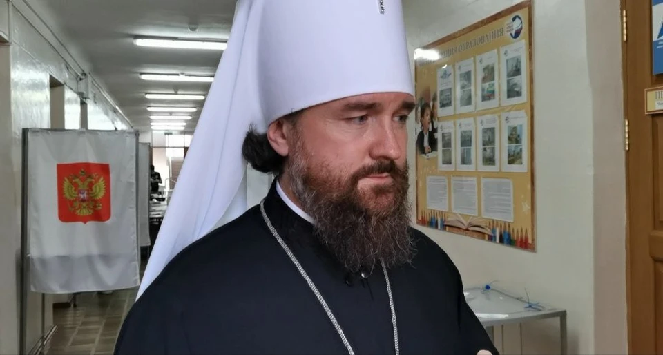 Митрополит Кубанский и Екатеринодарский Григорий поучаствовал в голосовании