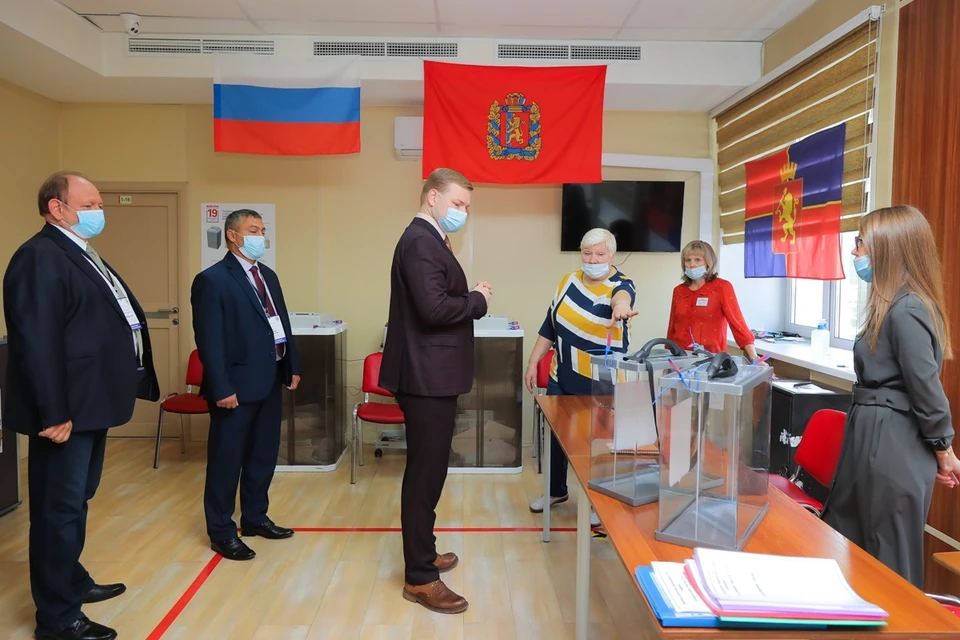 Международные эксперты не выявили нарушений на выборах в Красноярске. Фото: krskstate.ru