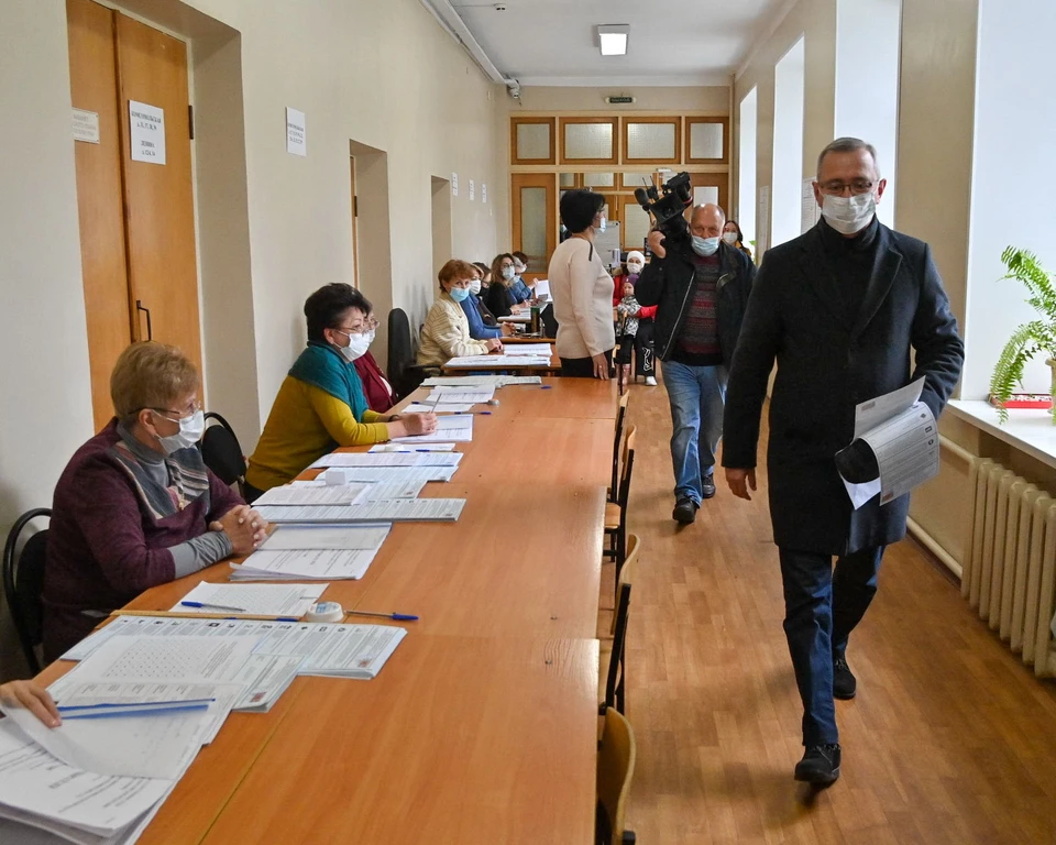Владислав Шапша проголосовал в Обнинске.