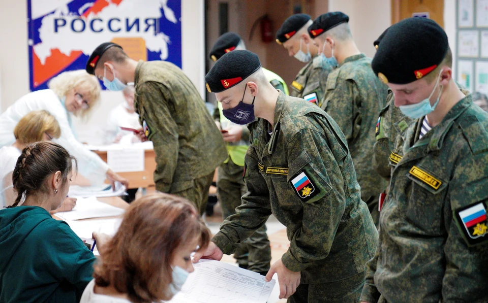 Все военнослужащие соединений и воинских частей Центрального военного округа проголосовали
