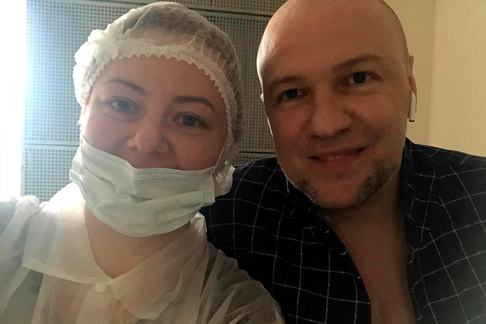 Донором костного мозга для Юрия Чёлкина стала родная сестра Оля. Фото: dobro.live