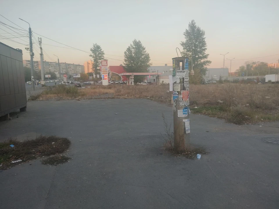 На месте, где много лет незаконно стояло кафе, теперь пустырь