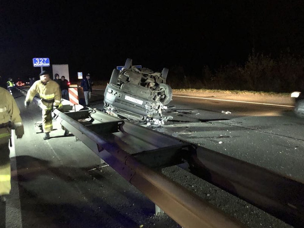 Во Владимирской области в ДТП на трассе М-7 четыре человека погибли и  пятеро пострадали - KP.RU